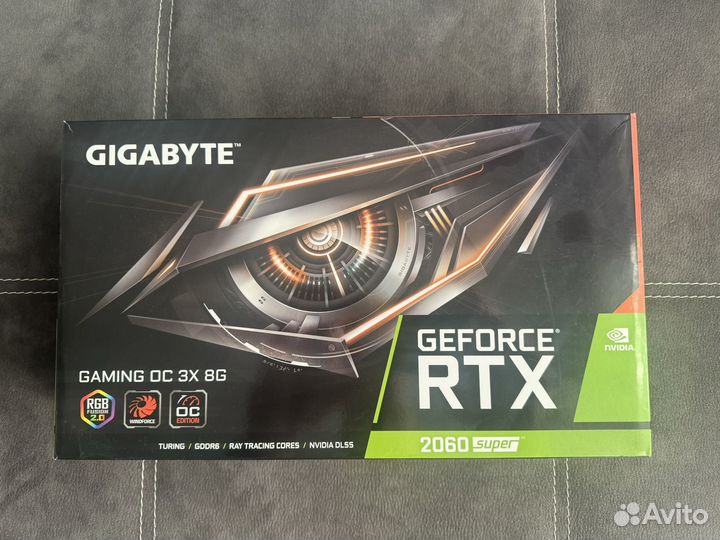 Видеокарта gigabyte rtx 2060 super gaming oc 3x 8g