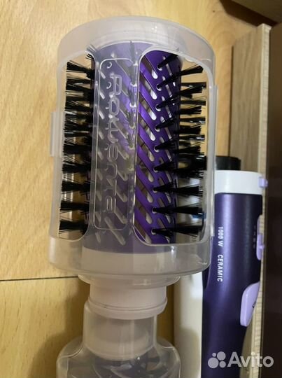 Фен-щетка rowenta brush activ volume & shine