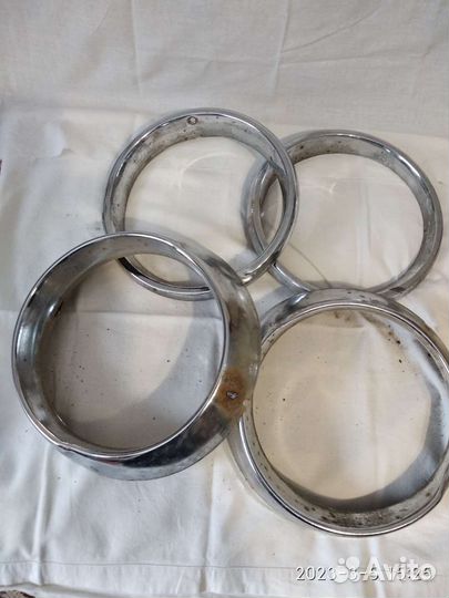 Ободки фары газ 21. Цена за все