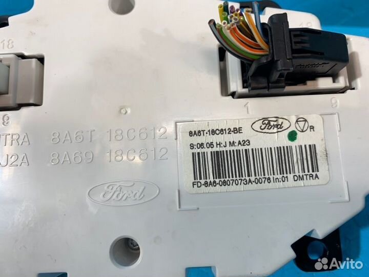 Блок управления отопителем Ford Fiesta 6 CB1 spja