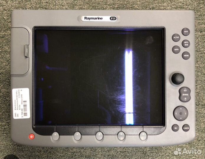 Raymarine e120 + радар б/у