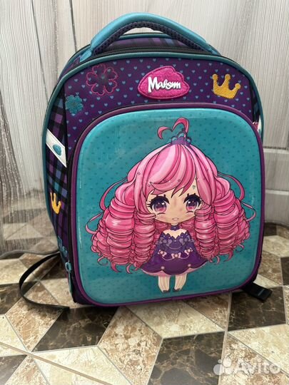 Рюкзак школьный для девочки 1-2 класс