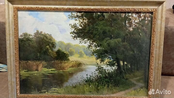 Старинная антикварная картина