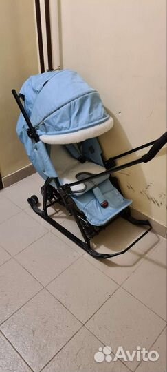 Коляска санки