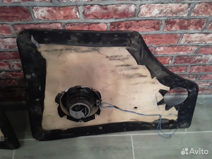 Дверные карты от Газели с динамиками