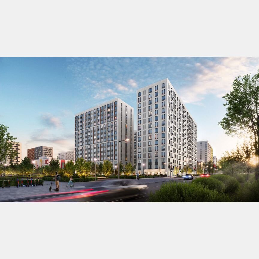 3-к. квартира, 86 м², 14/15 эт.