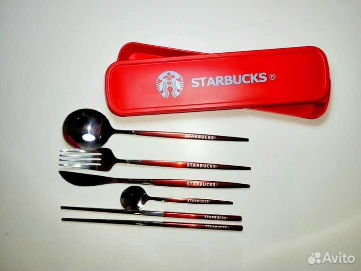 Столовые приборы Starbucks