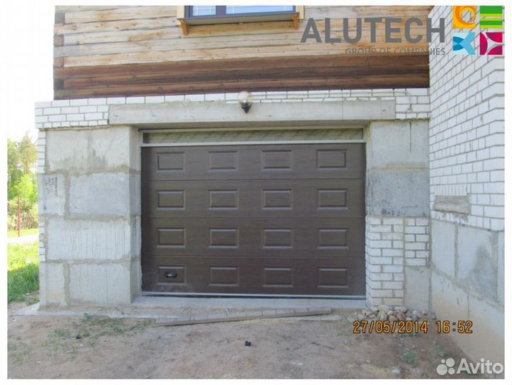 Гаражные ворота alutech
