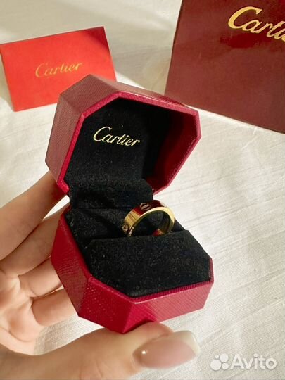 Кольцо cartier love