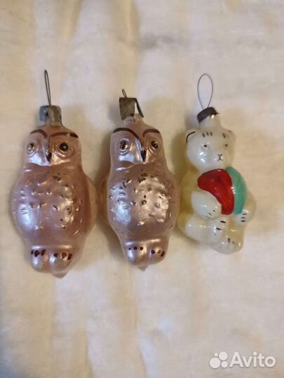 Елочные игрушки СССР