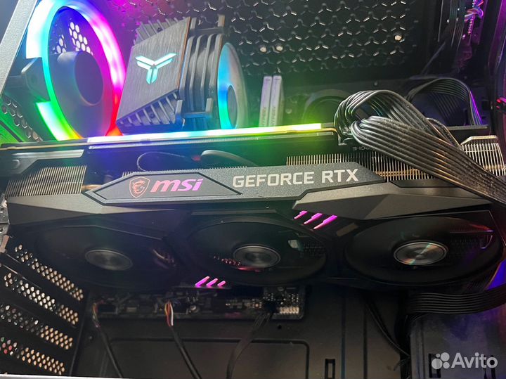 Видеокарта Rtx 3060 ti msi