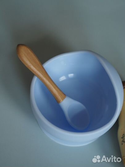 Силиконовая тарелка детская