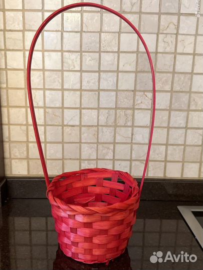 Корзина плетеная
