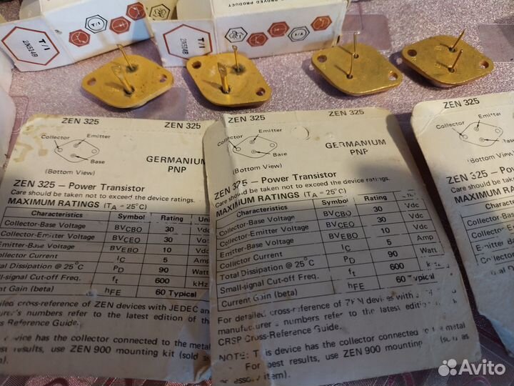 Германиевые транзисторы зарубежные usa
