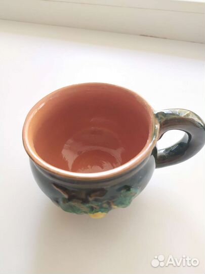 Кувшин из глины, кружки