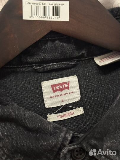 Джинсовая рубашка levis