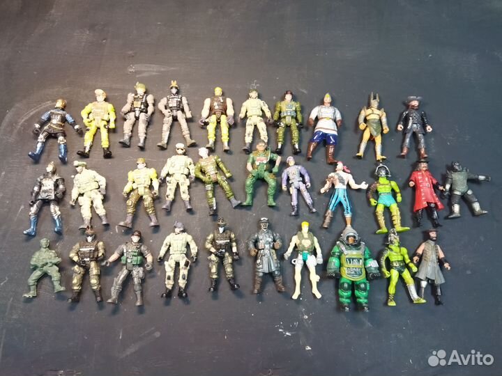 Солдатики разные