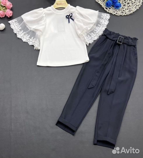 Школьные костюмы для девочек, 3 цвета, 128-146