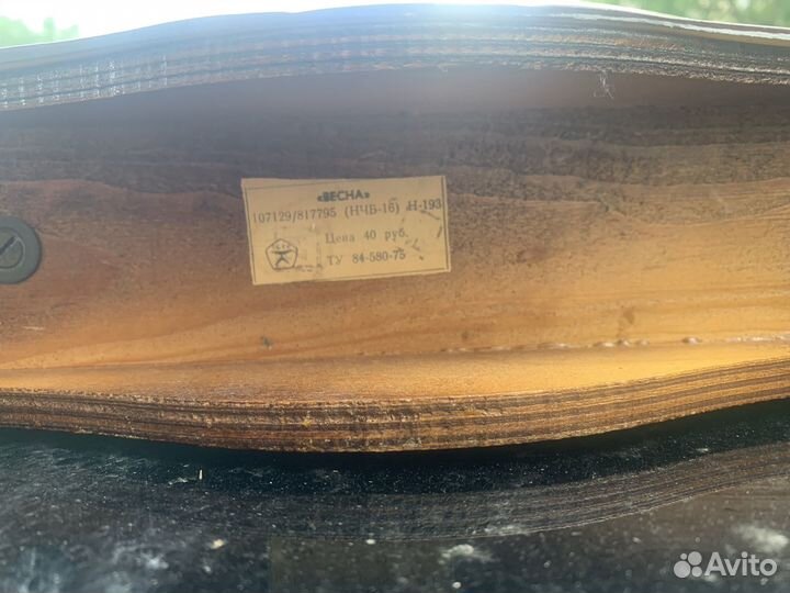 Часы настольные СССР с боем