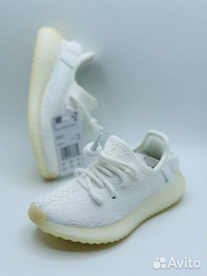 Adidas yeezy boost 350 детские белые разм. 31