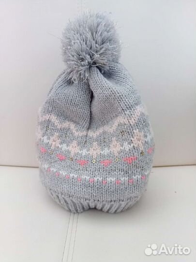 Комплект шапка и снуд для девочки