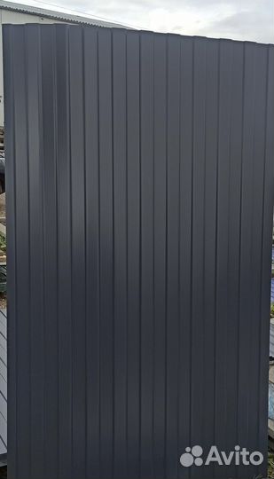 Профнастил С-8 Серый Графит