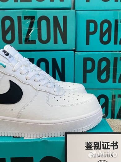 Air Force 1 Черно-белые Оригинал Poizon