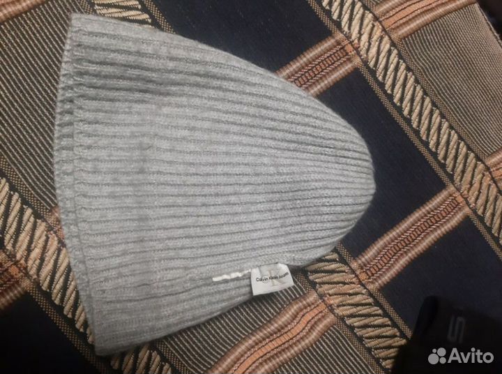 Шапочка кашемир Calvin Klein Оригинал разм М 56-58