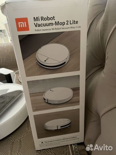 Робот пылесос xiaomi mi robot vacuum mop 2 lite