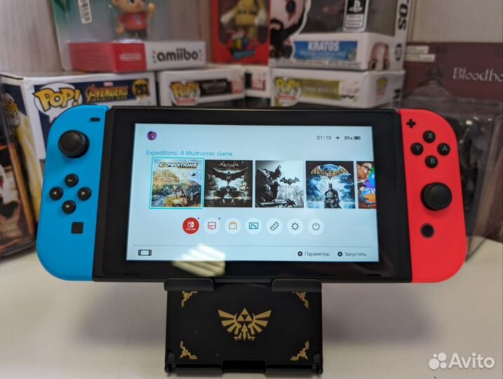 Прошитый Nintendo switch 2 rev 160gb