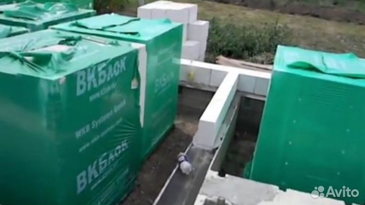 Газоблок. Производитель вкб