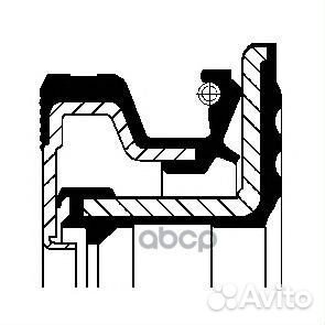 Сальник ступицы FPM 132x172x12 MAN TGA/TGX/TG