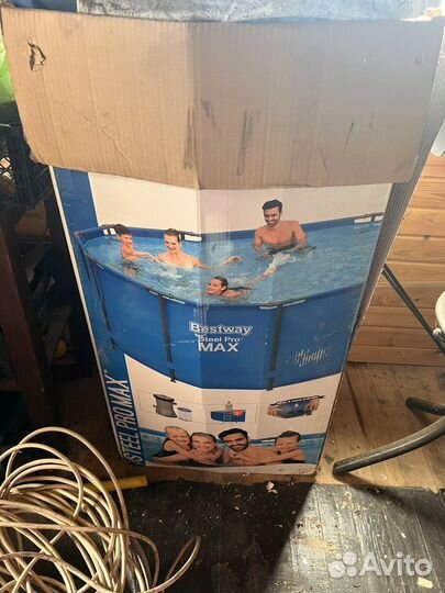 Каркасный бассейн бу