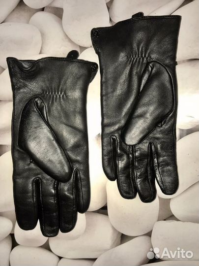 Перчатки эко кожа новые зима осень весна