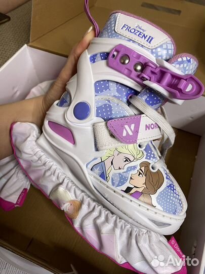 Коньки детские раздвижные 26 31 размер