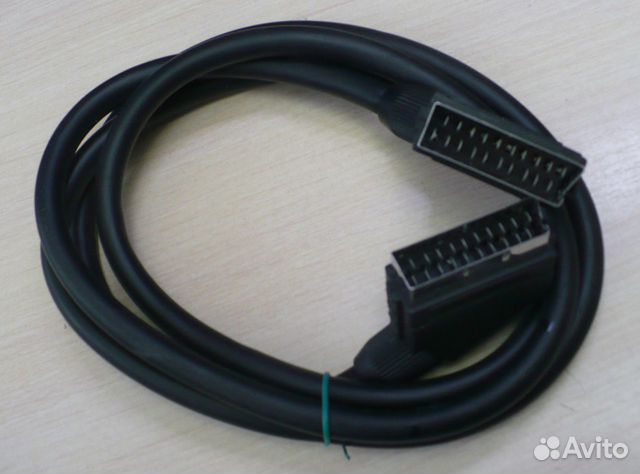 Аудио - видео кабель scart (1.7м) объявление продам