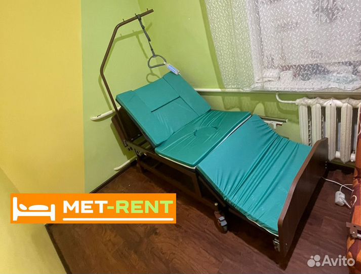 Кровать для лежачих больных электро мет rent & WC