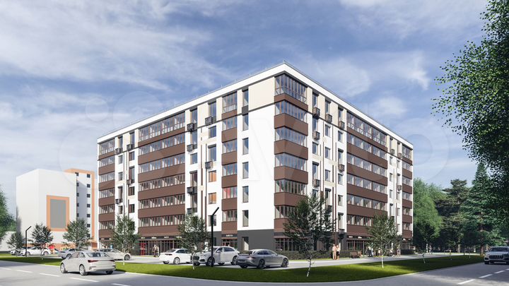 Квартира-студия, 40 м², 3/7 эт.