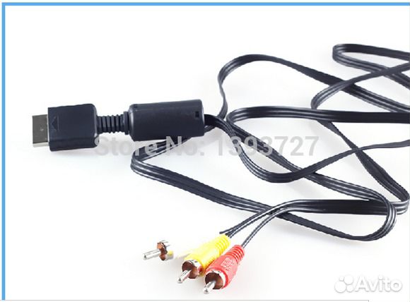 PS3, ps2 AV кабель тюльпаны для ps3 новый