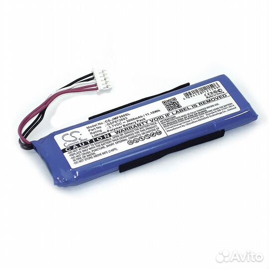 Аккумулятор для JBL Flip 3 3.7V 3000mAh 11.10Wh