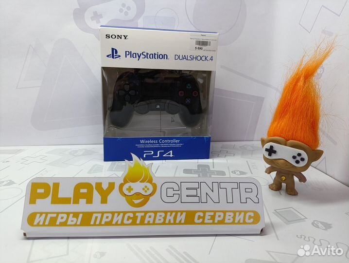 Контроллер Dualshock 4 для PS 4 Черный