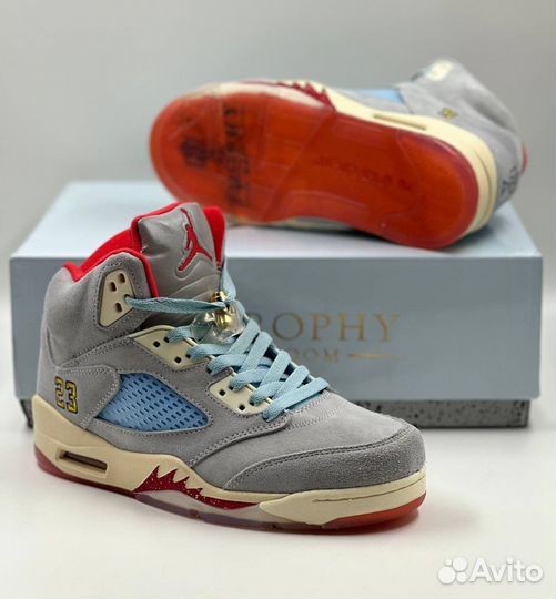 Кроссовки Air Jordan 5 Retro Ice blue