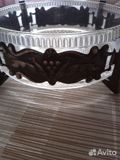 Пепельница хрустальная СССР