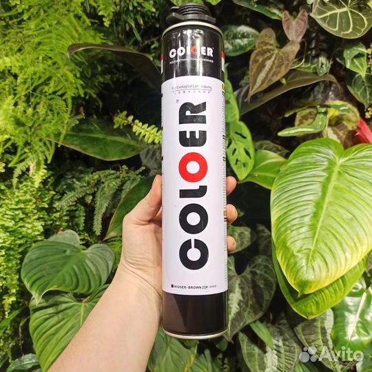 Пена Сoloer, коричневая для террариума/флорариума