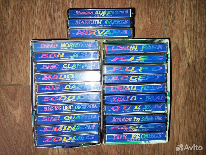 Аудиокассеты с записью