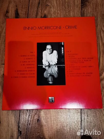 Виниловый диск ennio morricone