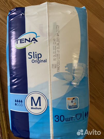 Памперсы для взрослых Tena размер M