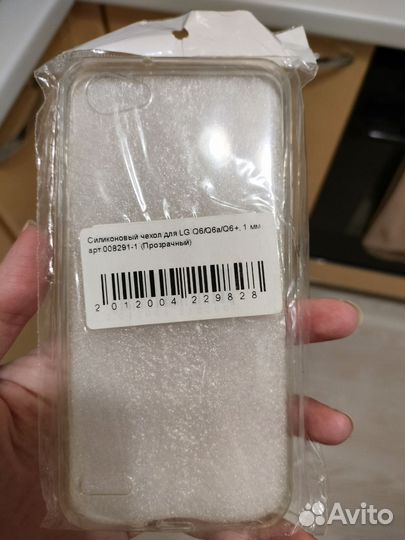 Силиконовый чехол для телефона LG Q6/6a/6+