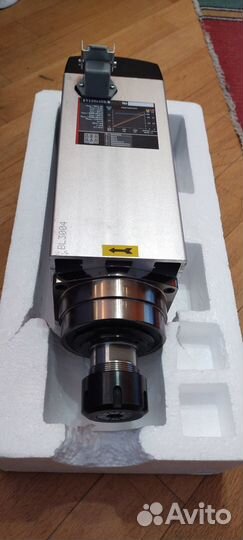 Электрошпиндель с воздушным охлаждением