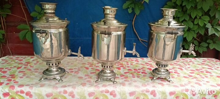 Самовар на дровах СССР